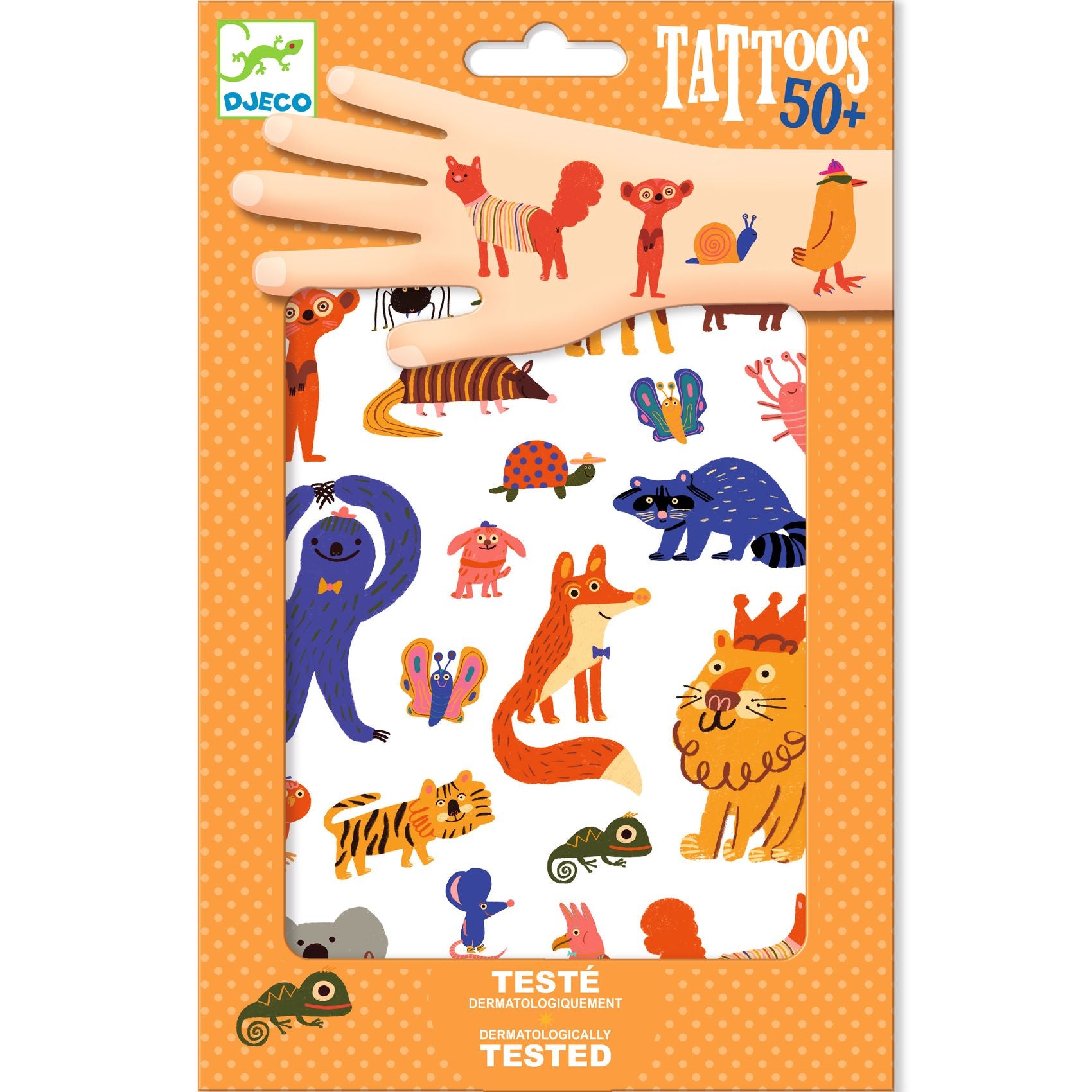 DJECO tattoo's Funny Animals  DJ09917 3070900099173