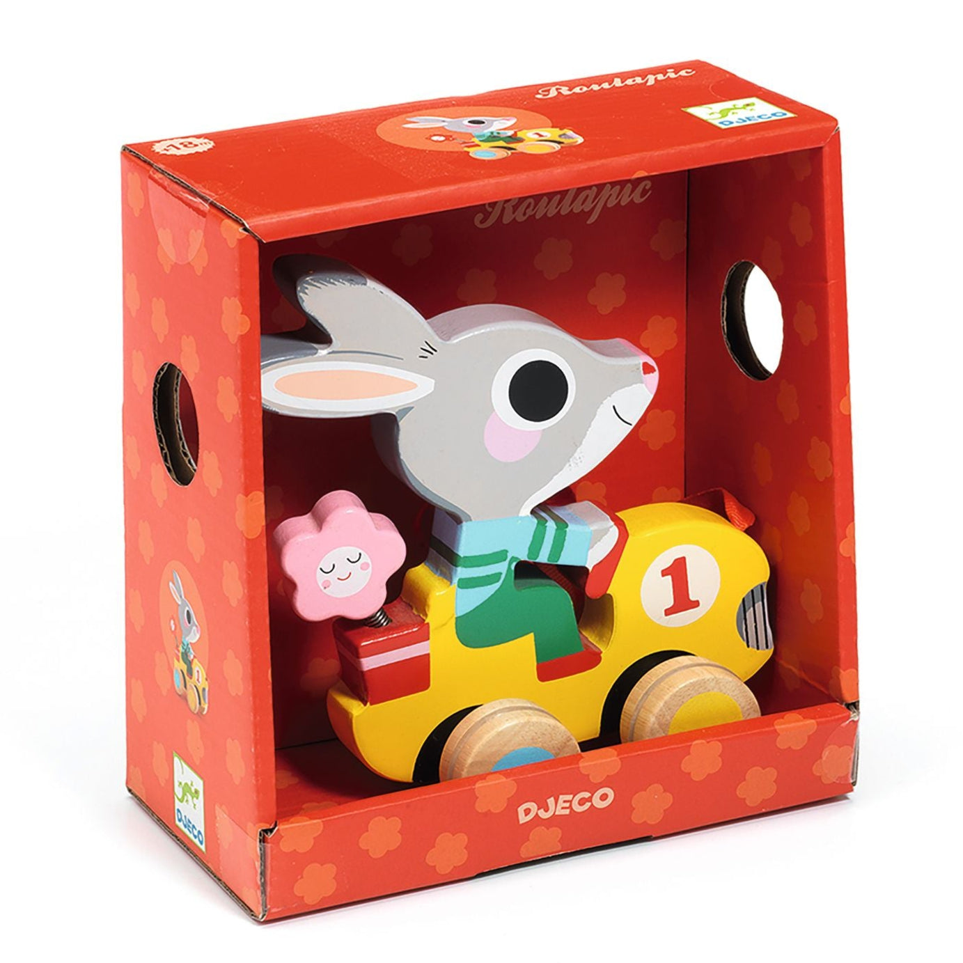 DJECO trekfiguur konijn Roulapic B
