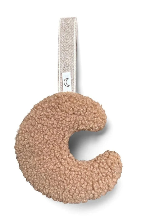 Dappermaentje speendoekje maan teddy hazel 043hazellatte