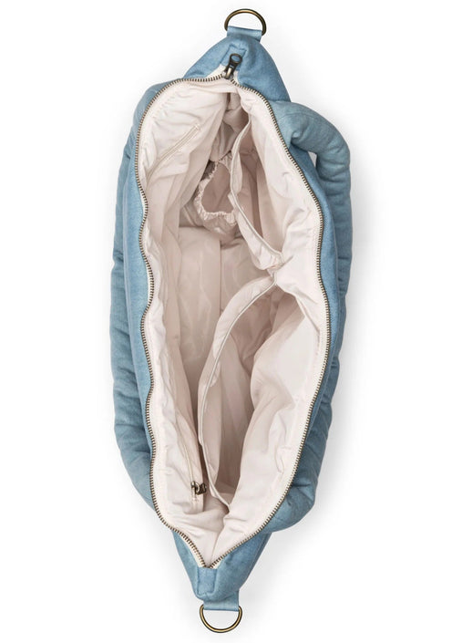 Studio Noos solid diaper bag denim