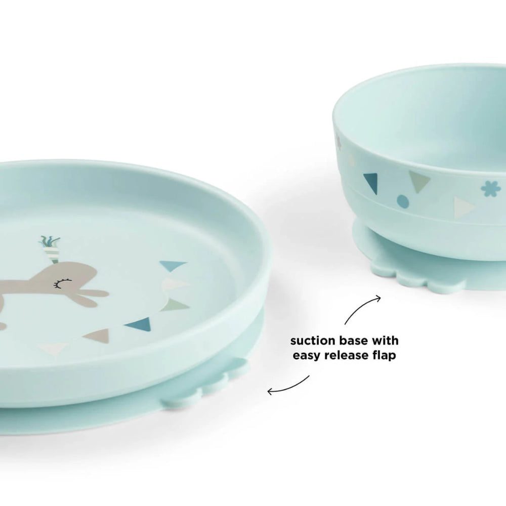 Done by Deer foodie dinner set celebration blue 5712643064206 c
