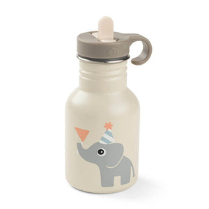 Done by Deer metalen fles met rietje celebration sand 350 ml 5712643061304 a