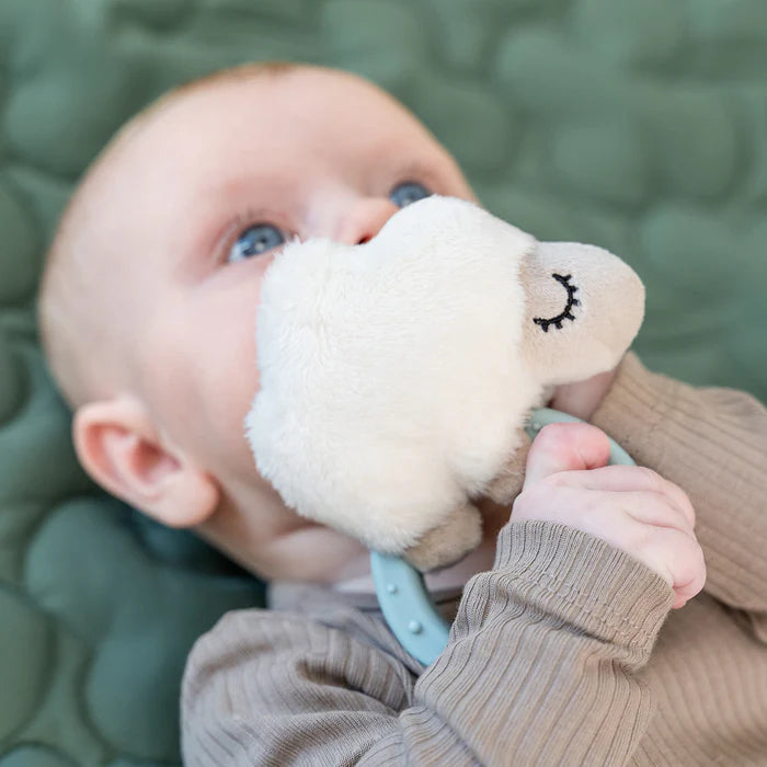 Done by Deer rammelaar met bijtring sheepy blue 0 m+ kopen