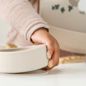 Done by Deer stick and stay dinner set tiny farm sand 5712643063186 a