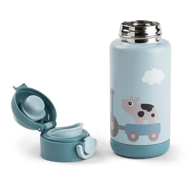 Done by Deer thermosfles tiny farm blue 340 ml 5712643059639 c