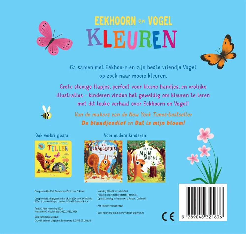 Eekhoorn en vogel Kleuren 1 jr+ kopen