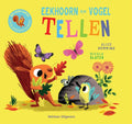 Eekhoorn en vogel Tellen 1 jr+