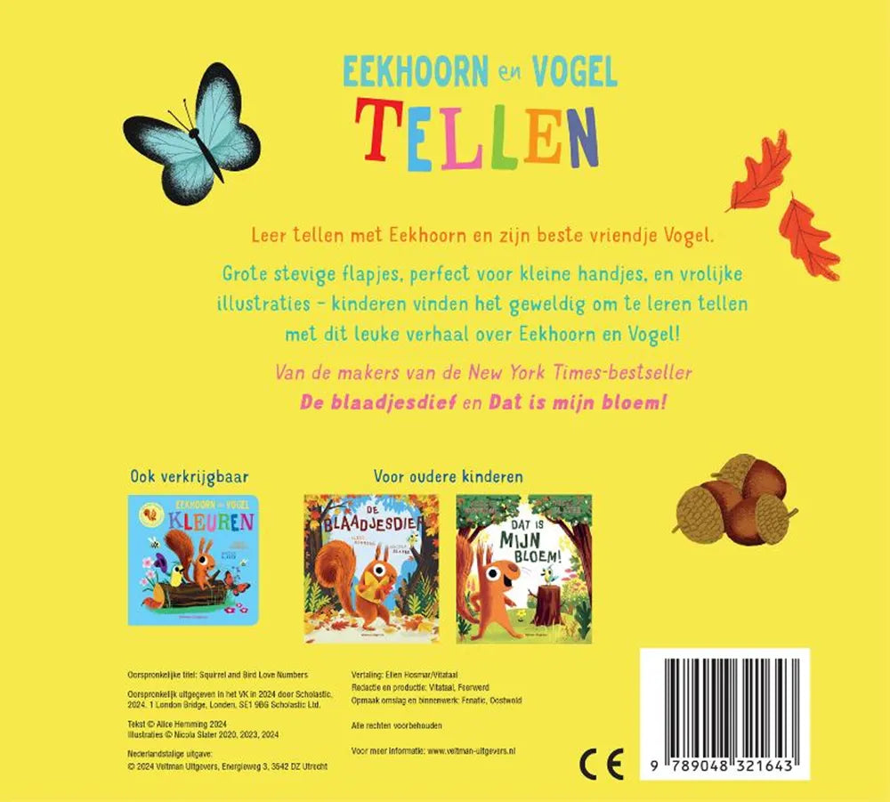 Eekhoorn en vogel Tellen 1 jr+ kopen