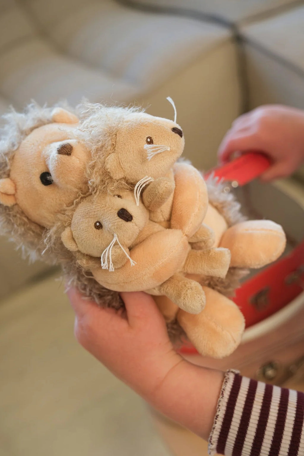 Egmont Toys knuffel egel met tweeling ET130653
