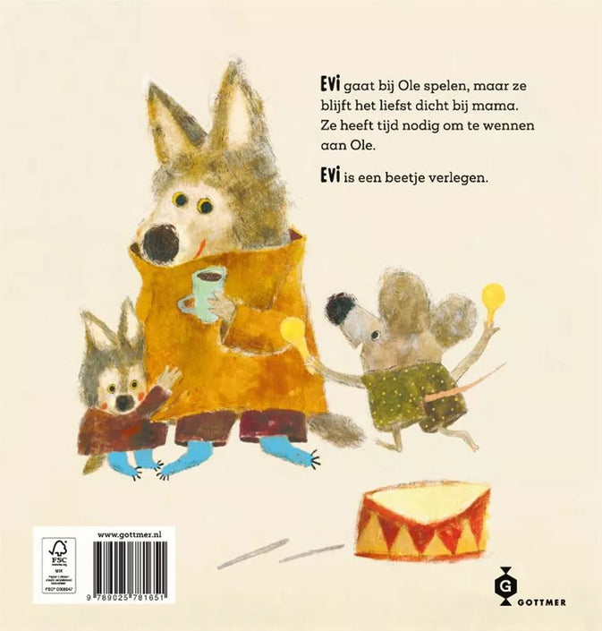 Evi is een beetje verlegen 3jr 9789025781651 b