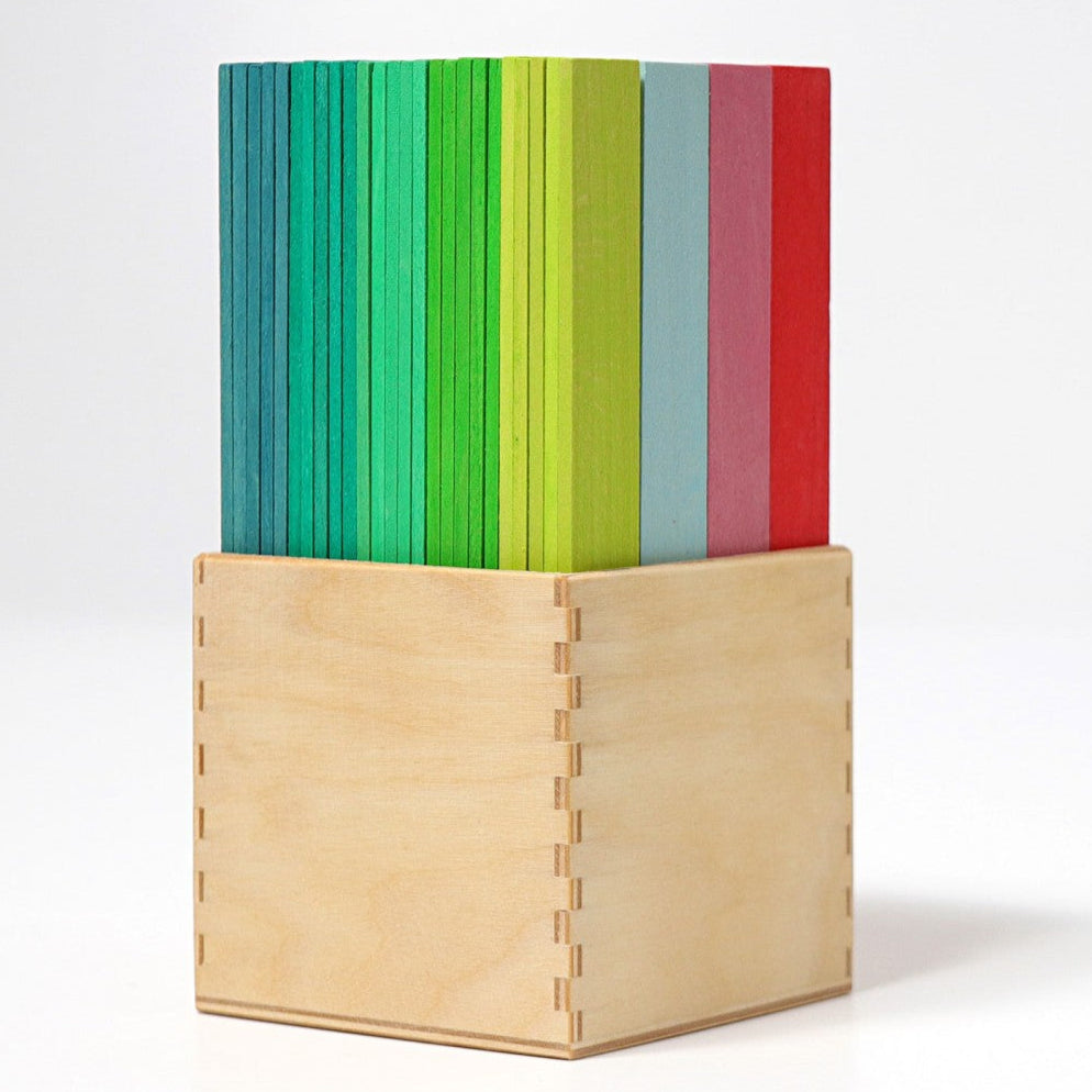 GRIMMS Leonardo sticks regenboog 3 jr+ lindehout