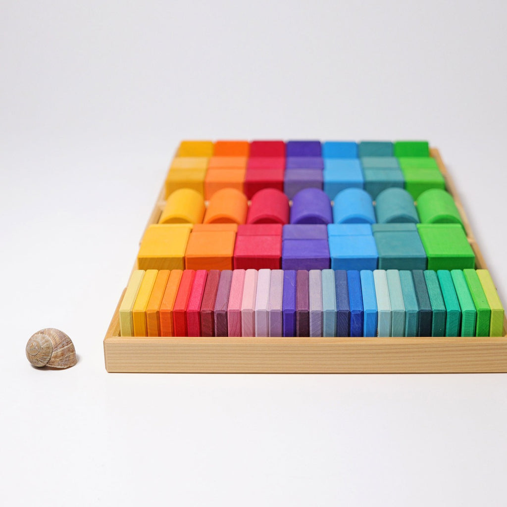 GRIMMS blokkenset vormen en kleuren classic 3 jr+ 4048565090117