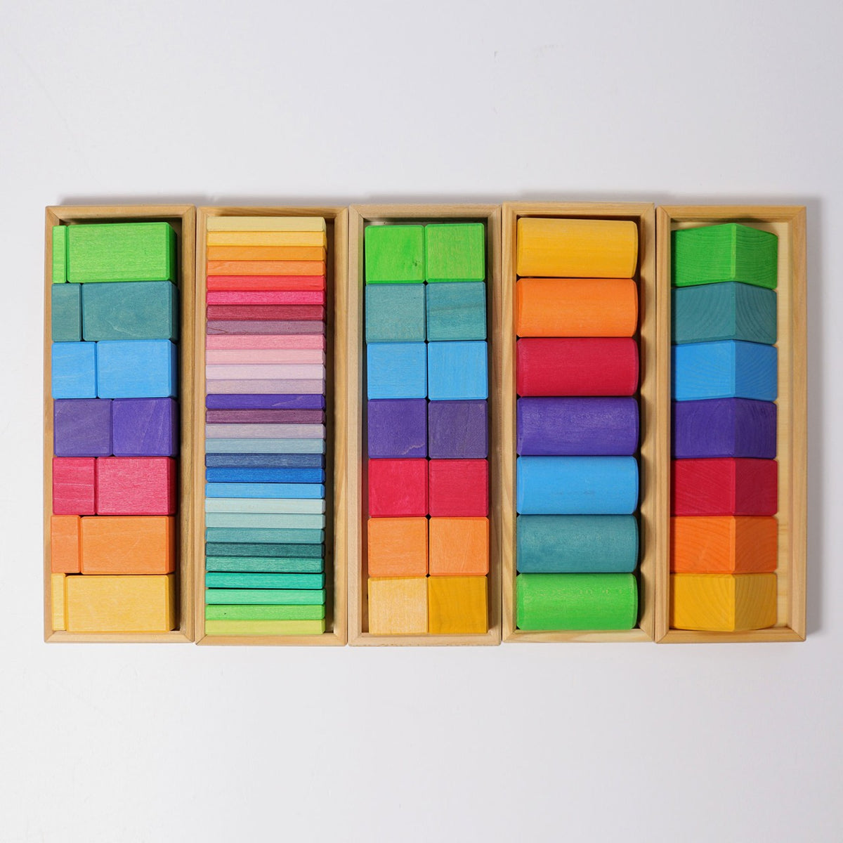 GRIMMS blokkenset vormen en kleuren classic 3 jr+ 10065