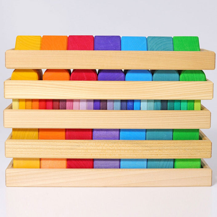 GRIMMS blokkenset vormen en kleuren classic  d