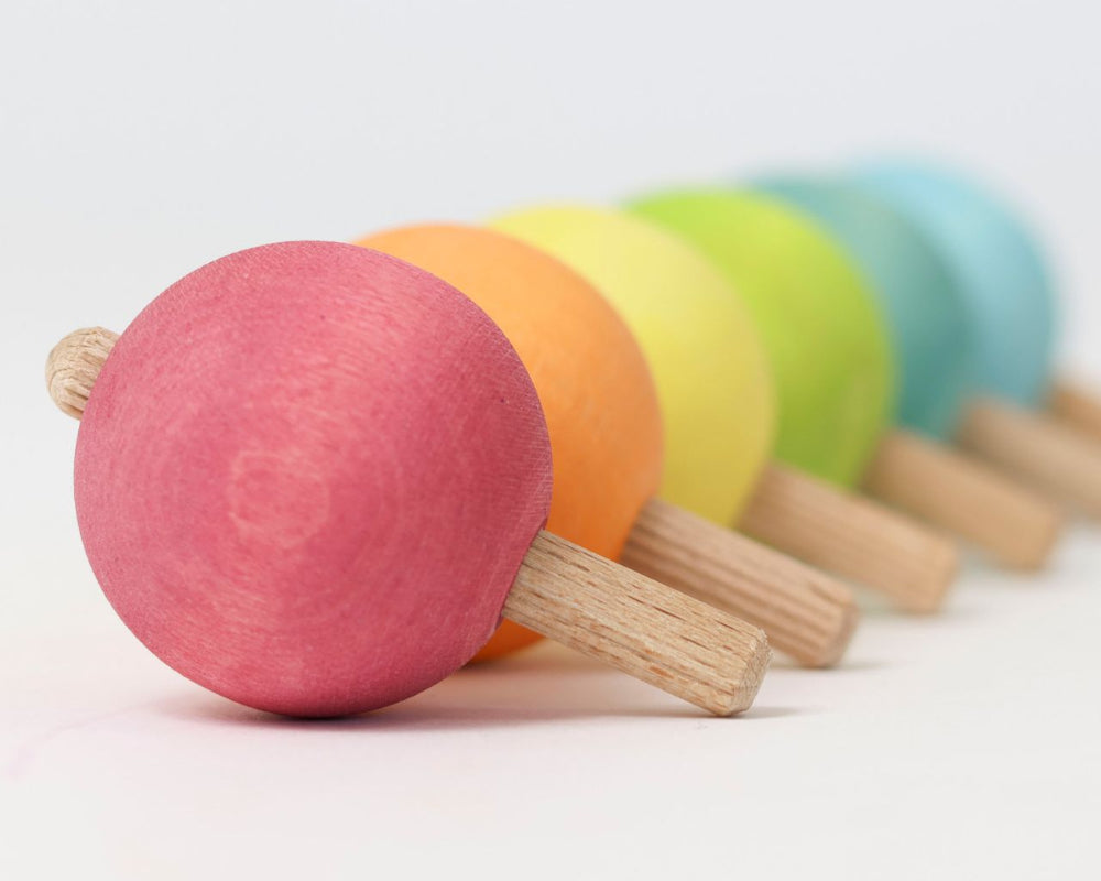 GRIMMS draaitollen pastel 3 jr+ Hout