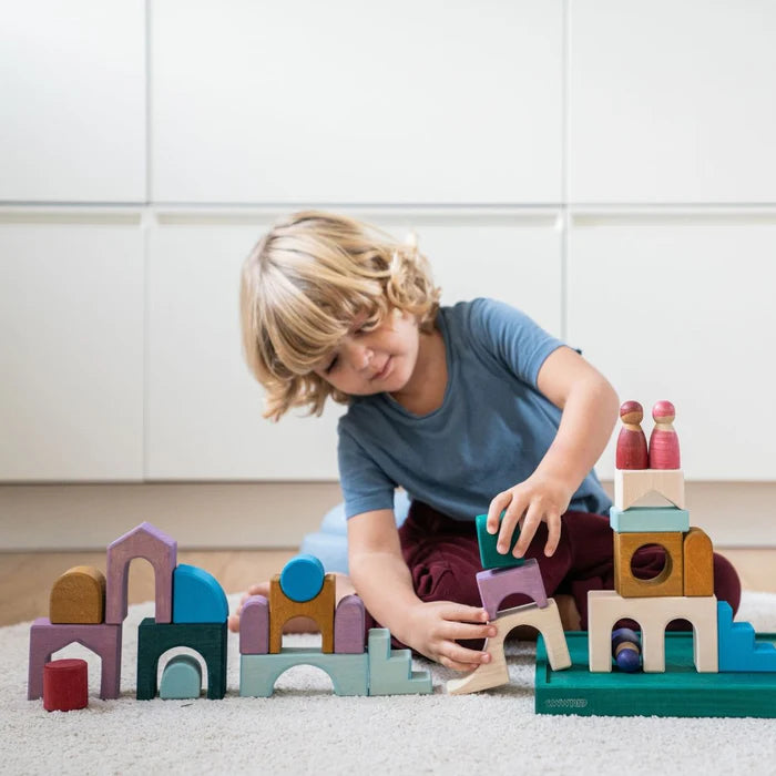 GRIMMS houten blokkenset Floors 1jr 4048565431057 c