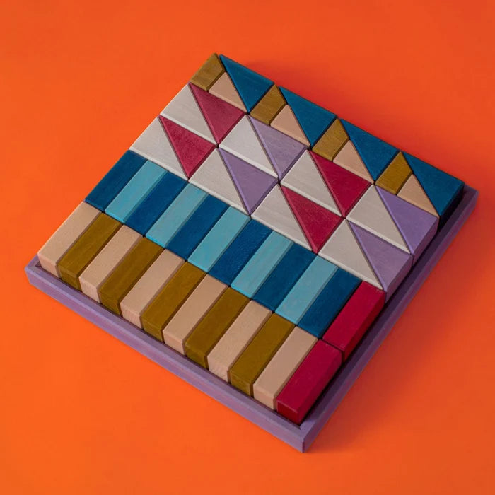 GRIMMS houten blokkenset Rhythm 1 jr+