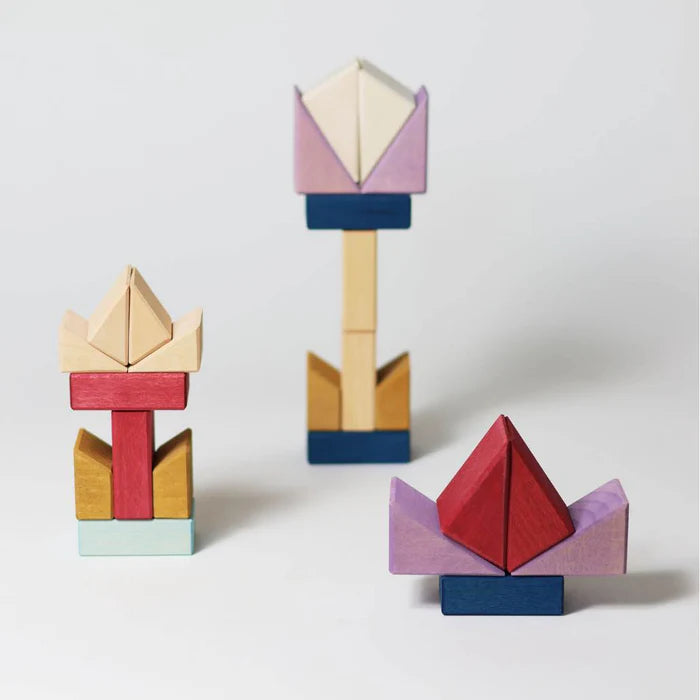 GRIMMS houten blokkenset Rhythm 1jr 4048565431088 d