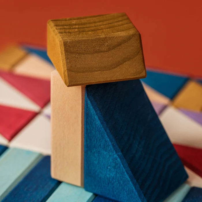 GRIMMS houten blokkenset Rhythm 1 jr+