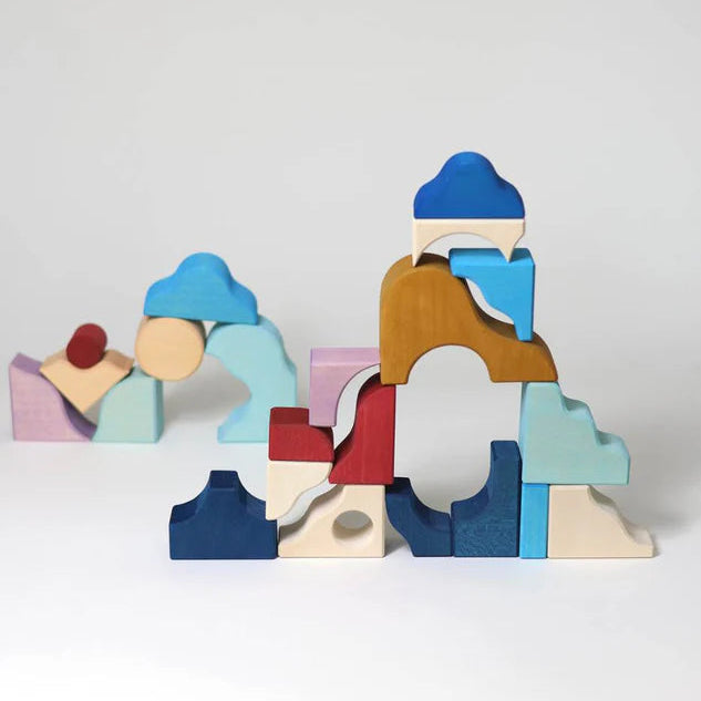 GRIMMS houten blokkenset Wave 1 jr+ kopen