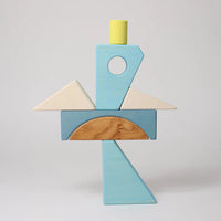 GRIMMS houten bouwset blauw 1jr 4048565436854 b