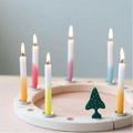 GRIMMS jaarring kaarsen regenboog 12 stks 4048565053006 b