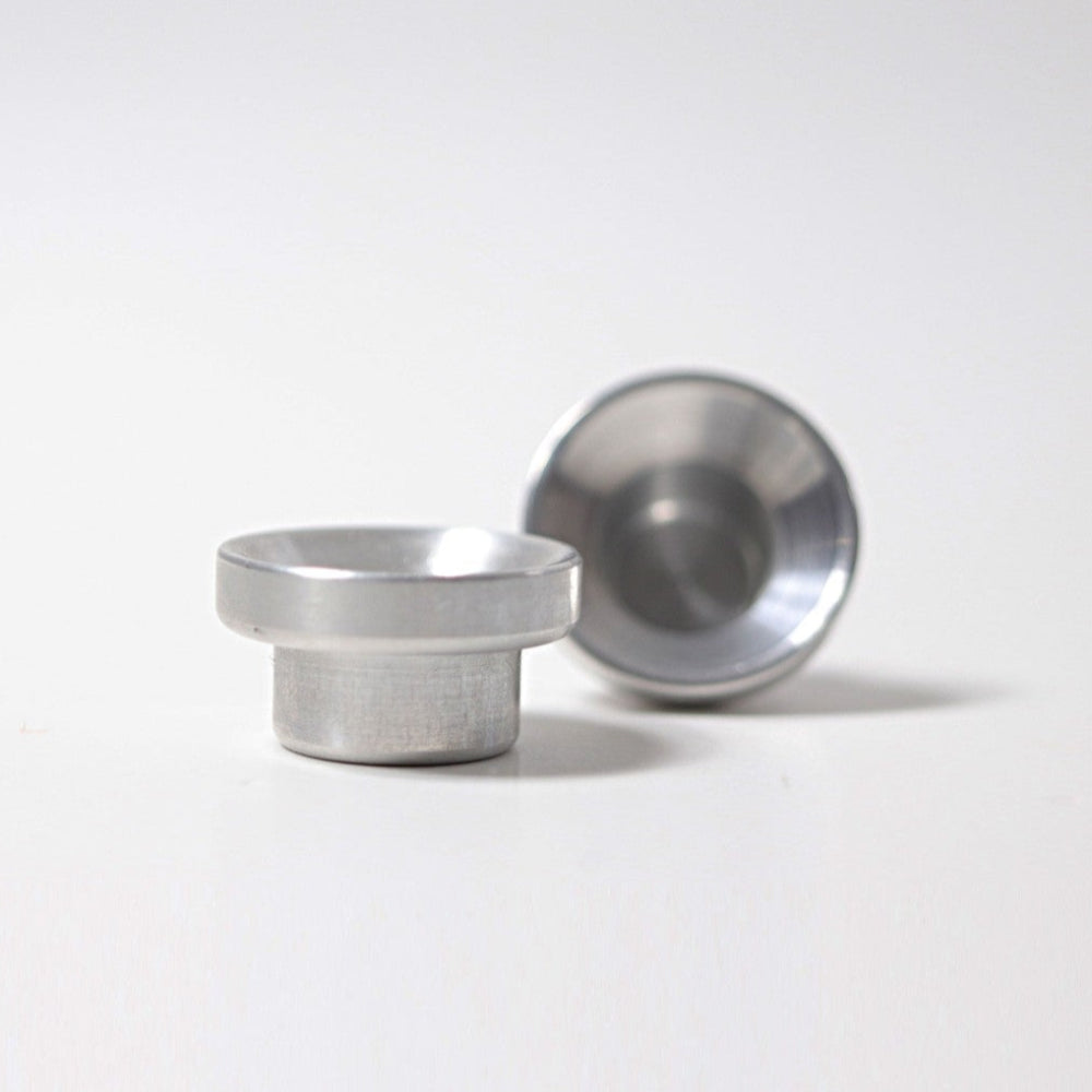 GRIMMS jaarring kaarsenhouder zilver