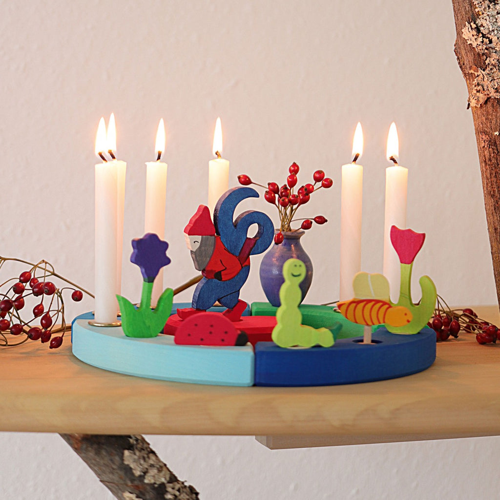 GRIMMS jaarring klein blauw groen 22 cm kopen