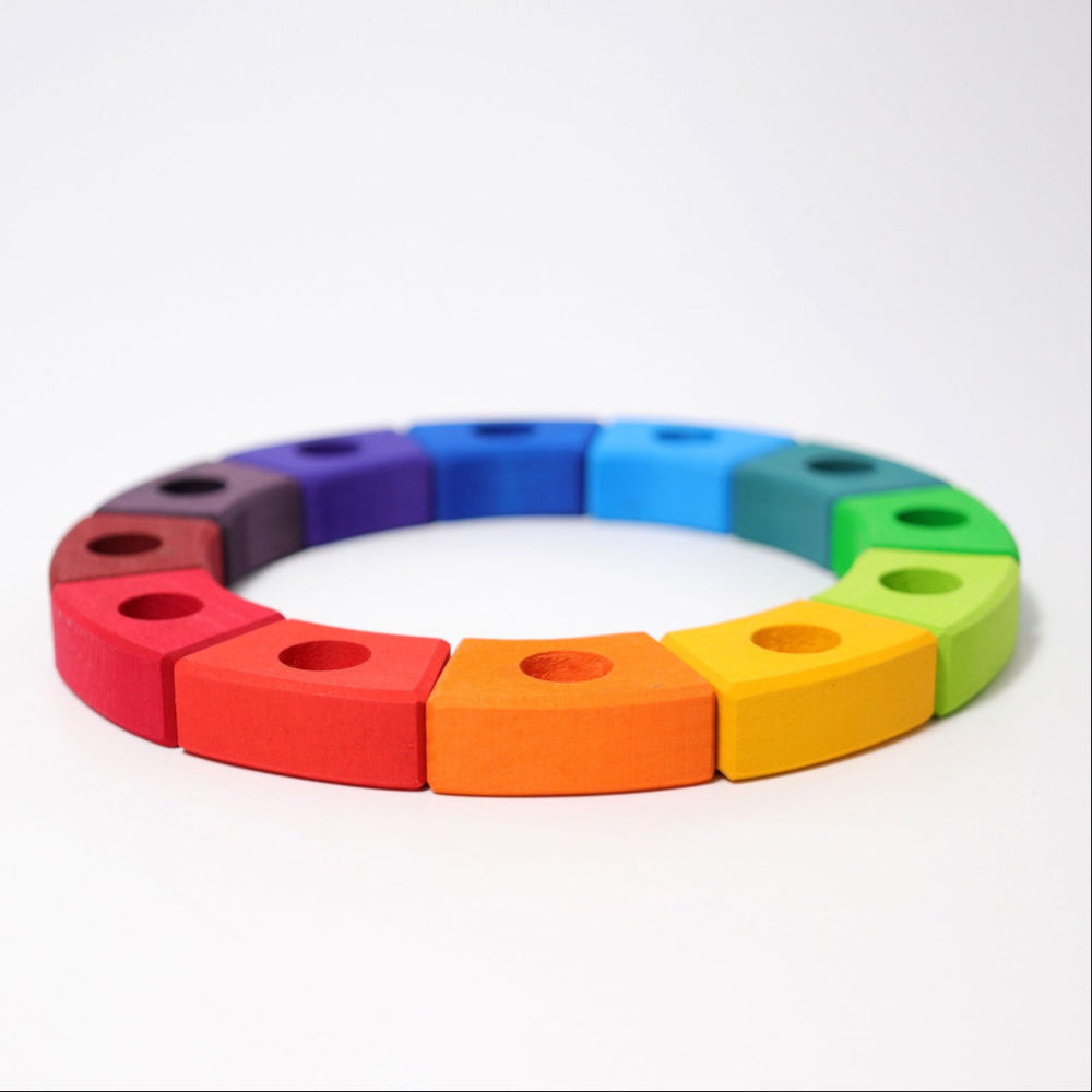 GRIMMS jaarring regenboog 23 cm
