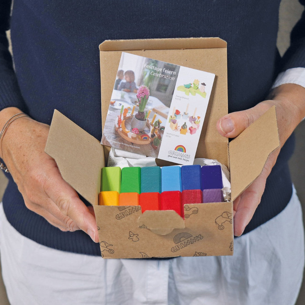 GRIMMS jaarring regenboog 23 cm