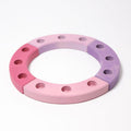 GRIMMS jaarring roze violet 22 cm 0212