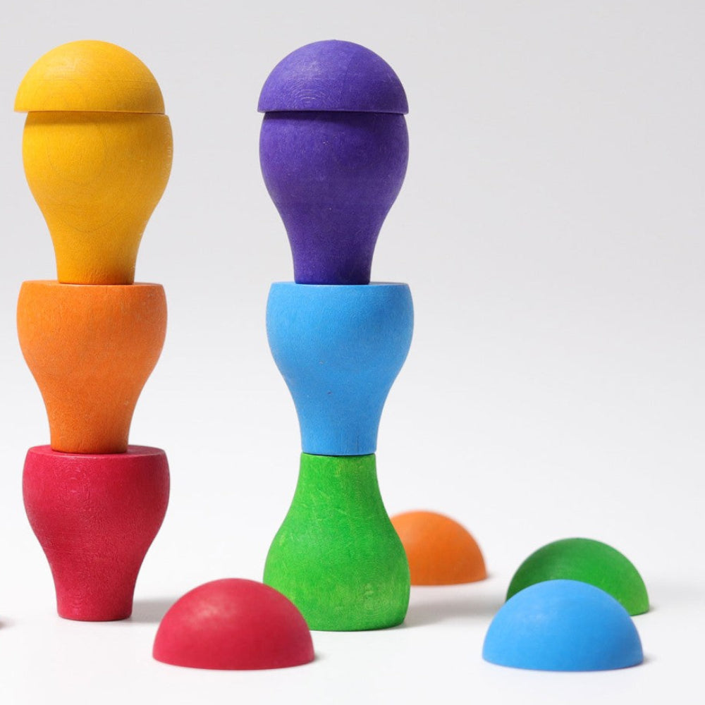 GRIMMS paddenstoelen regenboog classic 1 jr+ 10585