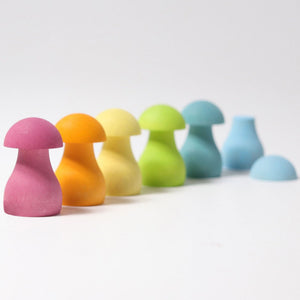 GRIMMS paddenstoelen regenboog pastel 1 jr+10586c