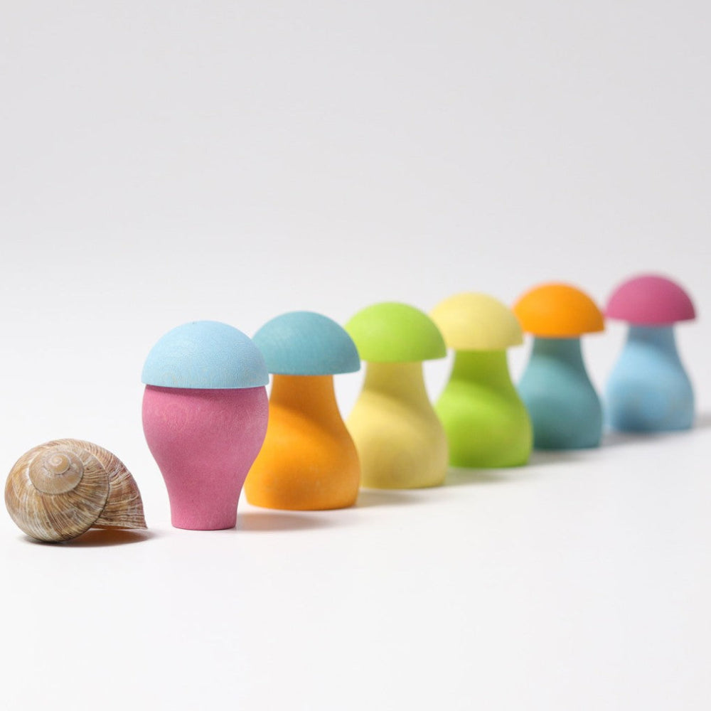 GRIMMS paddenstoelen regenboog pastel 1 jr+ 4048565105866