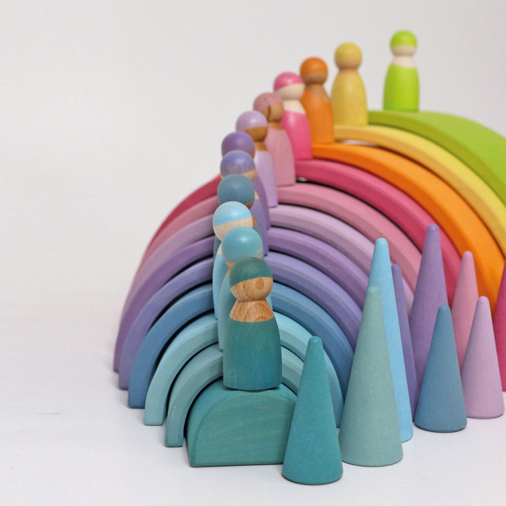 GRIMMS regenboog vrienden pastel 1 jr+ kopen