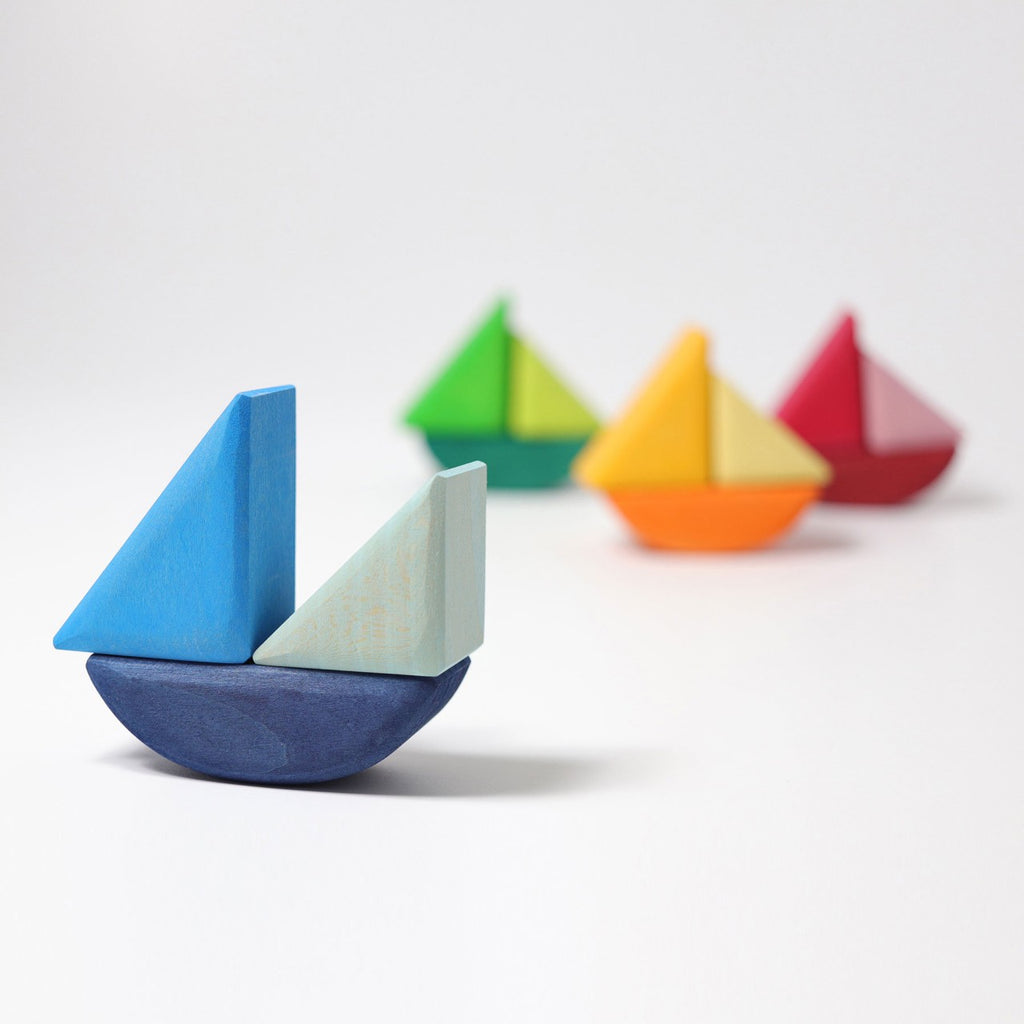 GRIMMS schommelbootjes regenboog 1 jr+ kopen