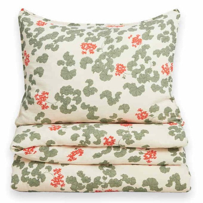 Garbo and Friends dekbedovertrek pelargonium 140x200