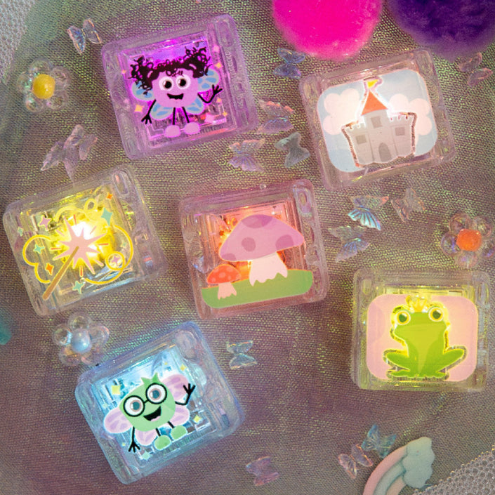 Glo Pals cubes Fairy 6 stks 3 jr+GP6PKFAIRYb