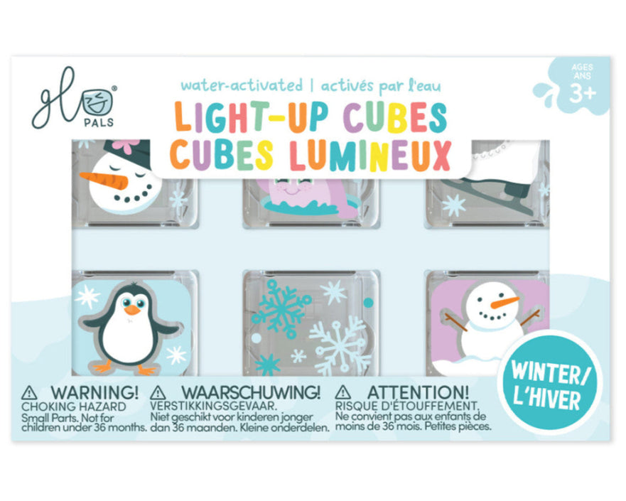 Glo Pals cubes Winter 6 stks 3 jr+GP6PKWINTER