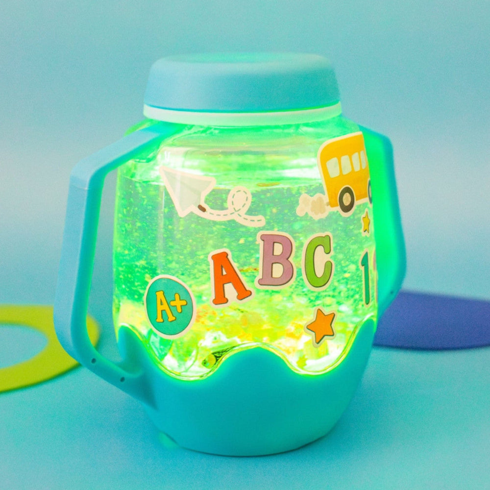 Glo Pals sensory jar DIY set abc 3 jr+ kopen