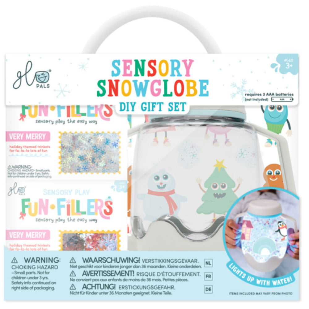 Glo Pals sensory jar DIY set winter 3 jr+