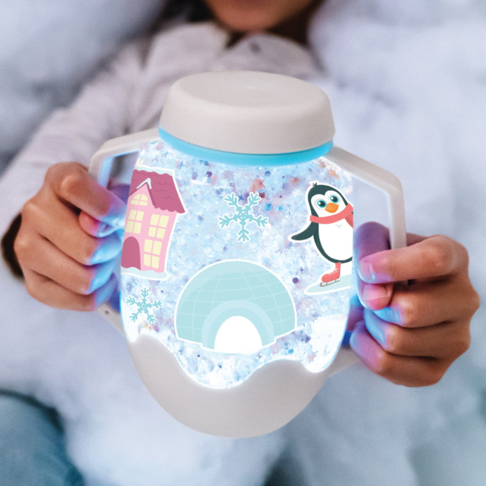 Glo Pals sensory jar DIY set winter 3 jr+ kopen