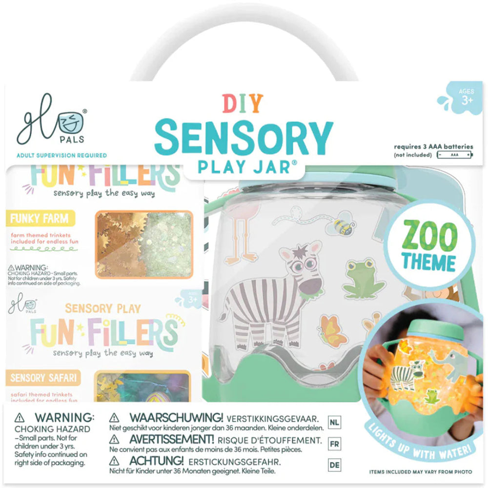 Glo Pals sensory jar DIY set zoo 3 jr+ kopen