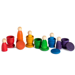 Grapat poppetjes bakjes en munten 18-delig 8436580870016 a