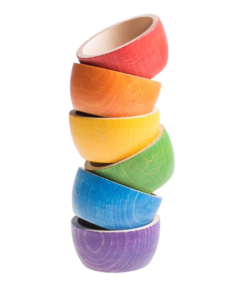 Grapat regenboog bakjes 6 stks 18 mnd+ 8436580870740