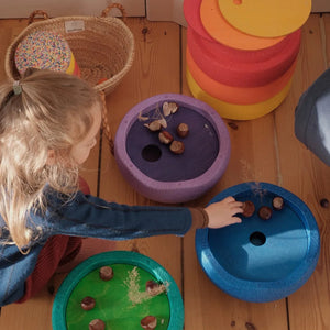 Grimms x Stapelstein Rolling Discs Cool Classic 6 stks A1