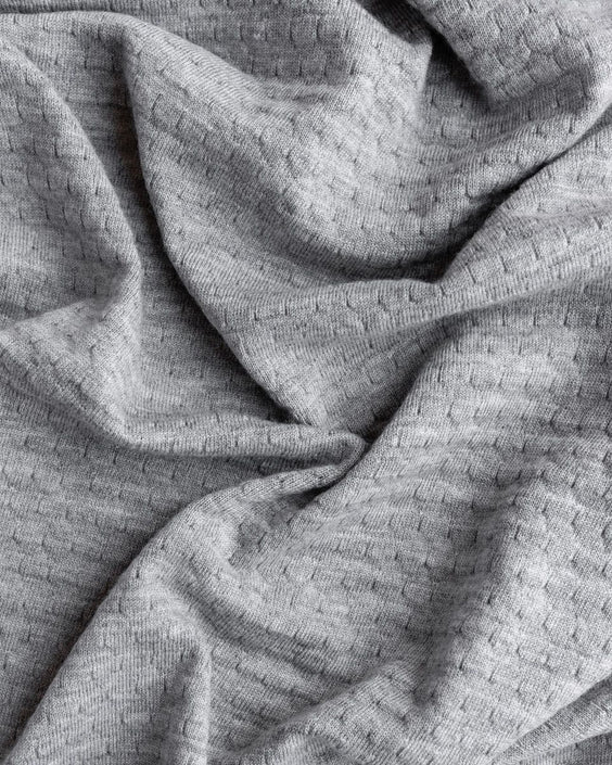 HVID deken Frankie grey melange