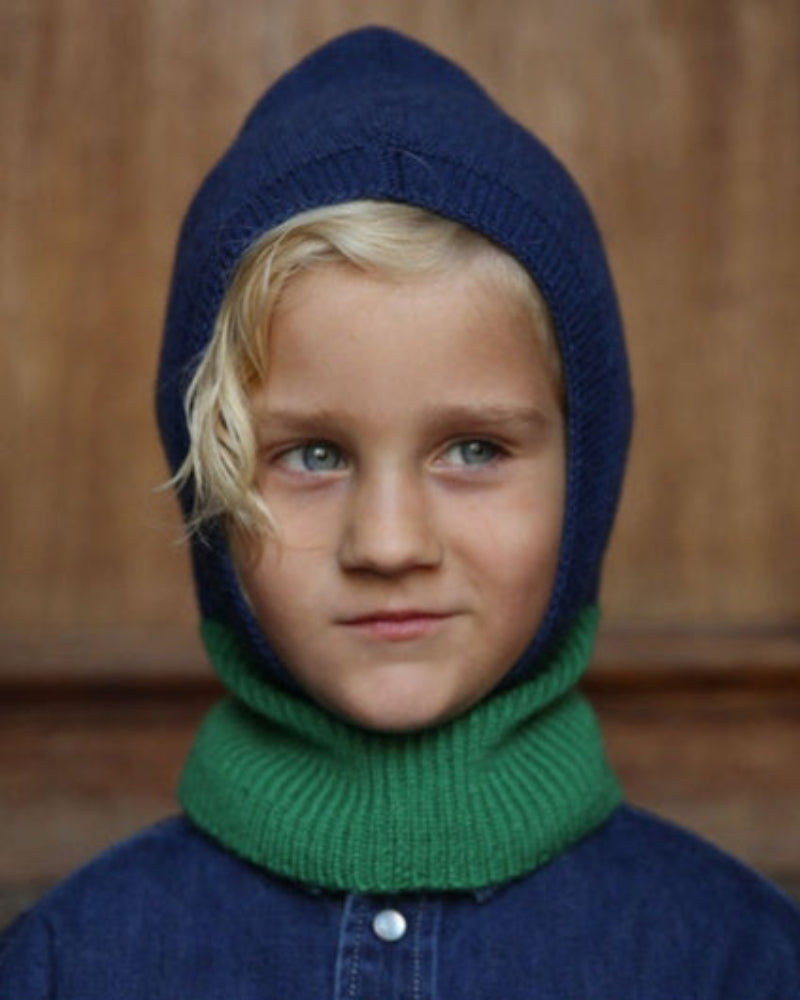 HVID balaclava Eddy blue-grass green 1-3 jr kopen