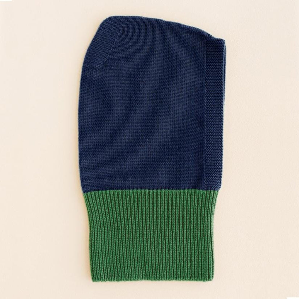 HVID balaclava Eddy blue-grass green 1-3 jr