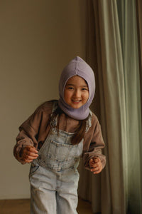 HVID balaclava Eddy lilac 1-3 jr